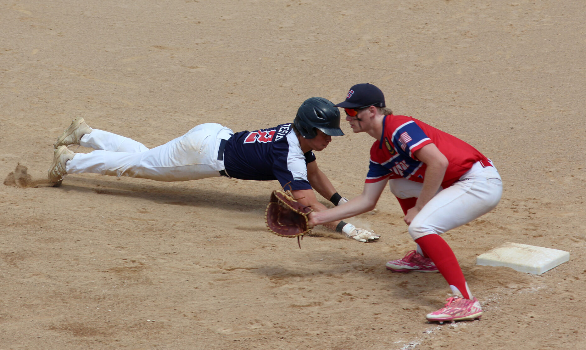 Chippewa Falls Post 77 senior legion baseball vs Superior Post 435 7-19-22